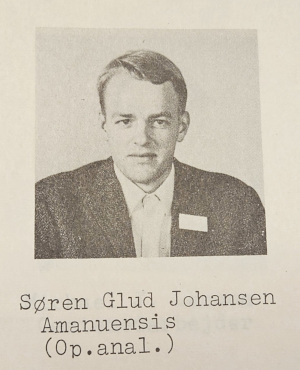 Institutportræt af SGJ, 1970.